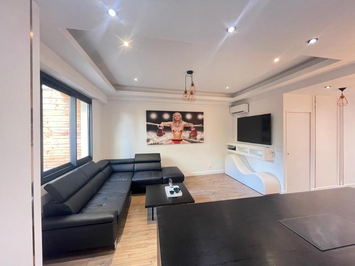 Loft Romantique Spa Lejlighed Nice Eksteriør billede